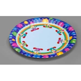 Assiette carton Clown 23cm (504 Unités)