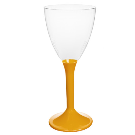 Verre à Vin Réutilisable PS Pied Mangue 180ml 2pcs (200 Utés)