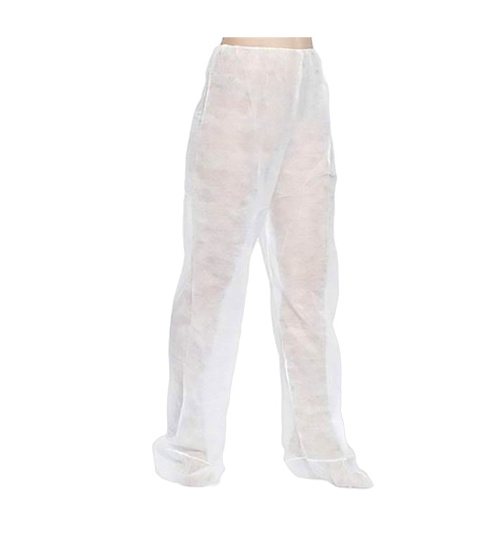 Pantalon Traitement Pressothérapie Blanc (100 Utés)