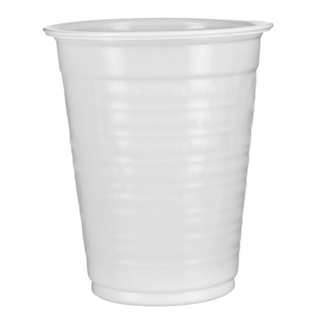 Gobelet Plastique PS Blanc 200ml Ø7,0cm (100 Utés)