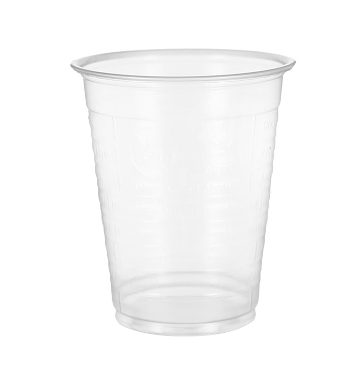 Plastic PP beker transparant 200ml Ø7,0cm (3.000 stuks)