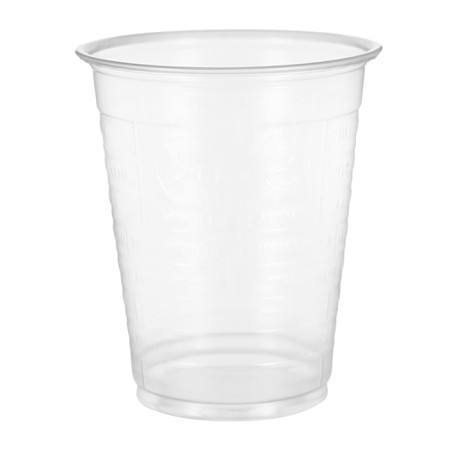 Plastic PP beker transparant 200ml Ø7,0cm (100 stuks) 