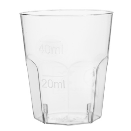 Verre Réutilisable PS Cristal Shot Transp. 50ml (50 Utés)