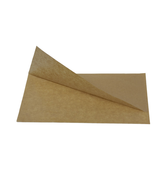 Sachet Ouverture Latérale 25x13/10cm Naturel (4000 Utés)