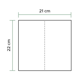 Papieren handdoek  Eco 2 laags Z vouwbaar (3.800 stuks)