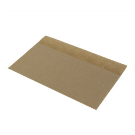 Sachet Ouverture Latérale Hot Dog 20x13/10cm Naturel (5000 Unités)