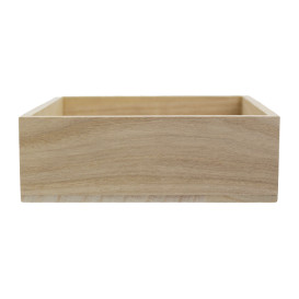 Caisse Présentation en Bois 16x15x5cm (1 Uté)