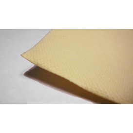 Serviette Papier Molletonnée 40x40 Crème (50 Unités)