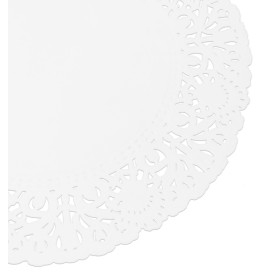 Dentelle en papier blanc Ø180mm (2000 Unités)