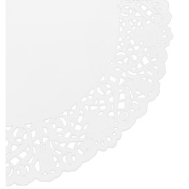 Dentelle en papier blanc Ø300mm (2000 Unités)