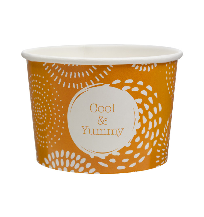 Papieren Container ijs Cool&enummen 10Oz/310ml (50 stuks) 