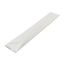 Plastic zak met Zelfklevende flap Cellofaan 7x40cm G-160 (1000 stuks)