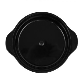 Verrine Cocotte Noir avec Poignees 52ml (50 Unités)