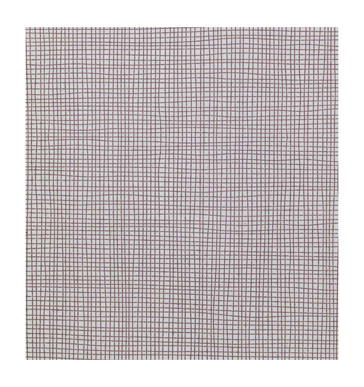 Nappe en papier 1,2x1,2m "Entre Lignes" Marron 40g/m² (300 Utés)