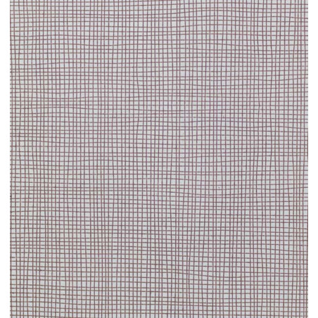 Nappe en papier 1x1m "Entre Lignes" Marron 40g/m² (400 Utés)