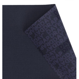 Katoenen placemat "Day Drap" donker blauw 32x45cm (72 stuks)