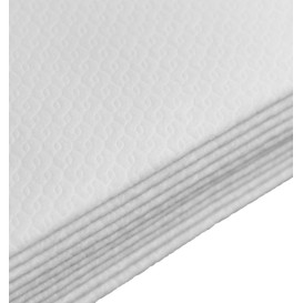 Serviette Air Laid Salon Coiffure Blanc 40x80cm 50g/m² (500 Utés)