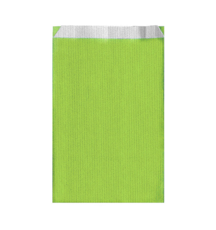 Papieren envelop groen Anise 26+9x46cm 