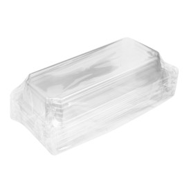 Couvercle en Plastique PET Emballage 410ml 19,6x8,6x3,2cm (144 Utés)
