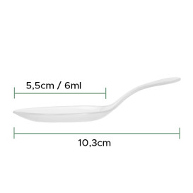 Proeving lepel PP Transparant 10,3cm (25 stuks) 