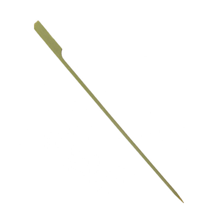 Pique en Bambou “Golf” verte naturelle 25cm (250 Utés)