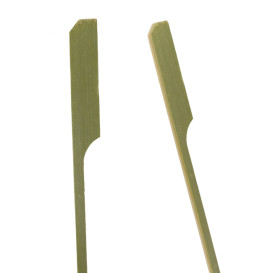 Natuurlijke Groene Prikkers “Golf” 25cm Bamboe (2.500 stuks) 