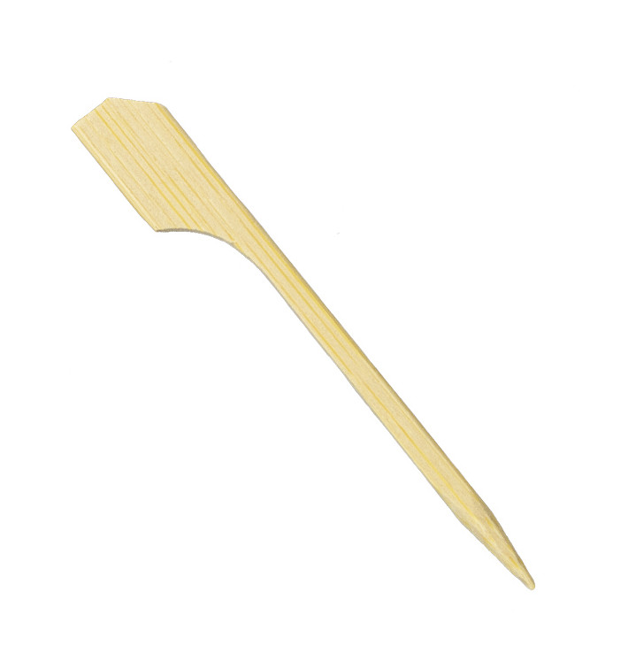 Prikkers “Golf” 7cm Naturel Bamboe (10.000 Stuks) 