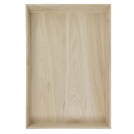 Caisse Présentation en Bois 60x40x7,5cm (1 Uté)