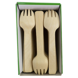 Cuillère Fourchette Spork 10,5cm (1.200 Utés)