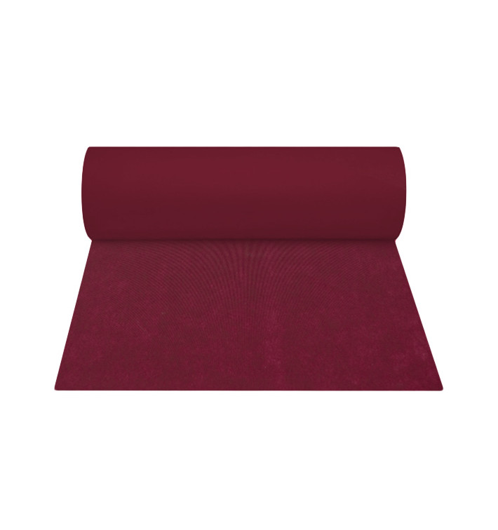 Nappe en rouleau PP Non Tissé 1mx50m Bordeaux 50g (6 Utés)