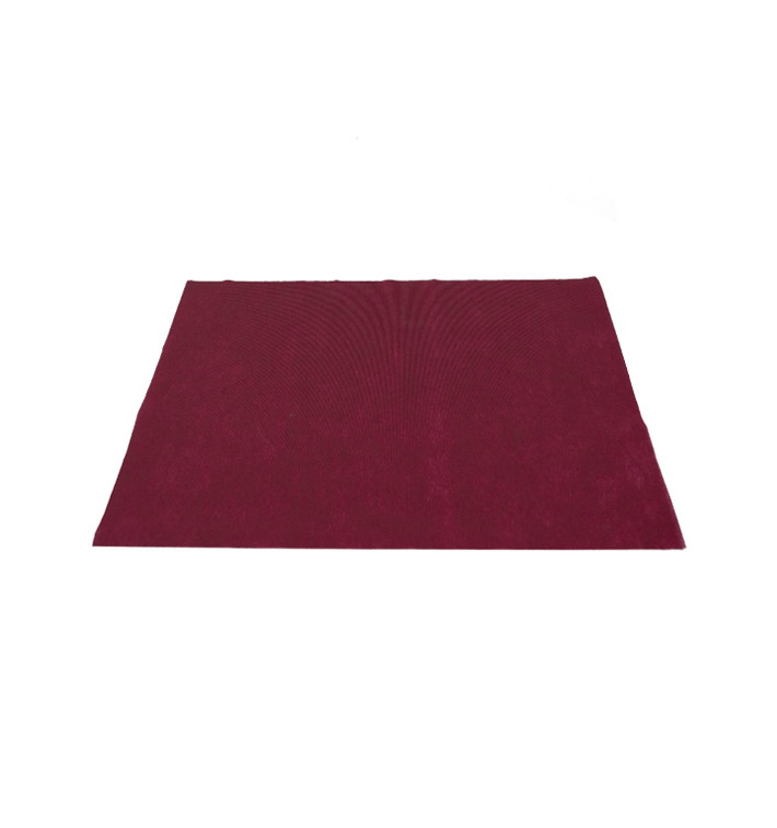 Set de Table en PP Non-Tissé Bordeaux 35x50cm 50g (500 Utés)