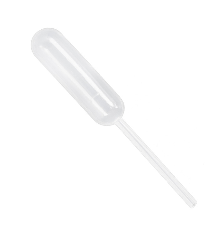 Pipette en Plastique pour Catering 4ml 9cm (2.000 Utés)