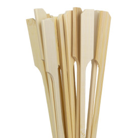 Prikkers “Golf” 18cm Naturel Bamboe (100 Stuks)  