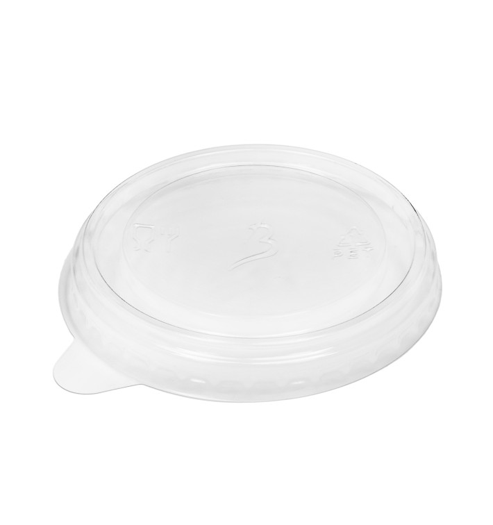 Transparant PET-Sauspotdeksel 75 en 100ml Ø7,3cm (1.000 Stuks)