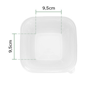 Plastic Kom PET 1000ml 175x175x60mm (50 stuks) 