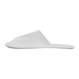 Chaussons PP Fermé Blanc Semelle mousse EVA (1 Paire)