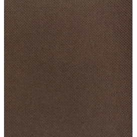 Serviette Papier Marron 2E Molletonnée 33x33cm (50 Utés)