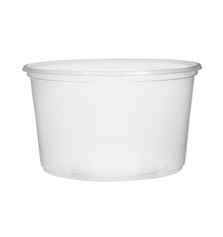 Pot en Plastique Transparent 300 ml Ø10,5cm (1.000 Unités)