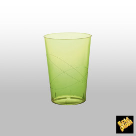 Verre Réutilisable PS Cristal Moon Vert Citron Transp. 230ml (1.000 Utés)