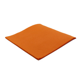 Serviette Papier Orange 2E Molletonnée 33x33cm (50 Utés)