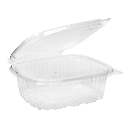 Plastic scharnierende Deli-Container OPS 375ml (50 stuks) 