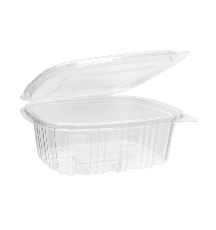 Plastic scharnierende Deli-Container OPS 500ml (50 stuks) 