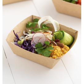 Kraft Rechthoekige Saladebak 375ml 15x12x5cm (400 Stuks)