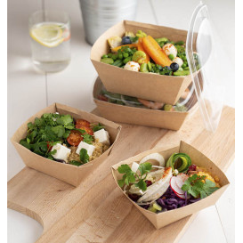 Kraft Rechthoekige Saladebak 750ml 19x16x5cm (300 Stuks)