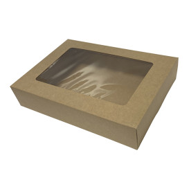 Récipient en Carton Kraft pour Wraps Ø80mm 120mm (1200 Utés)