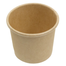 Kartonnen Kraft Pot voor Sauzen 30ml Ø4,4cm (50 Stuks)