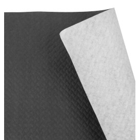 Nappe en papier en Rouleau Noire 1x100m 40g (6 Unités)