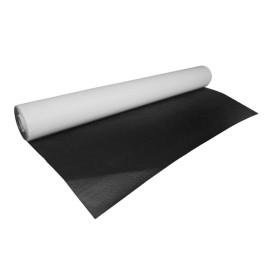 Nappe en papier en Rouleau Noire 1x100m 40g (6 Unités)