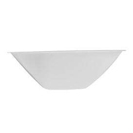 Bol en Plastique PP "Square" Blanc 1250ml Ø21cm (3 Utés)