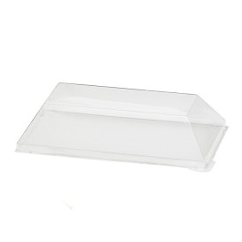 Couvercle Plastique PET 13x6,5cm (25 Unités)